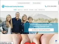 Sites similar to mcdonaldfamilydentistry.com