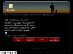 Sites similar to mcdonaldk-9.com