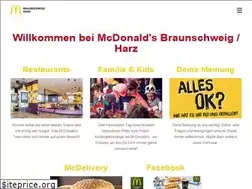 Sites similar to mcdonalds-braunschweig-harz.de