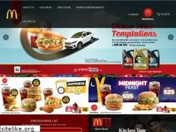 Sites similar to mcdonalds.com.pk