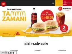 Sites similar to mcdonalds.com.tr