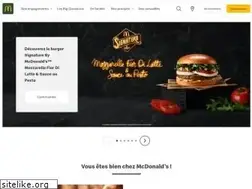 Sites similar to mcdonalds.fr