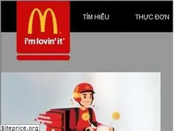 Sites similar to mcdonalds.vn