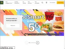 Sites similar to mcdonaldsfrance.fr