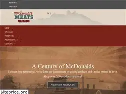 Sites similar to mcdonaldsmeats.com