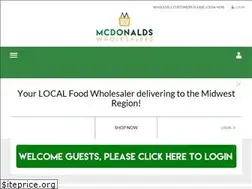 Sites similar to mcdonaldswholesalers.com.au