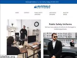 Sites similar to mcdonalduniforms.com