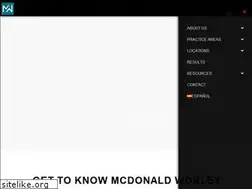 Sites similar to mcdonaldworley.com