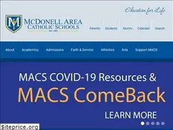 Sites similar to mcdonellareacatholicschools.org