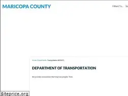 Sites similar to mcdot.maricopa.gov