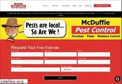 Sites similar to mcduffiepest.com