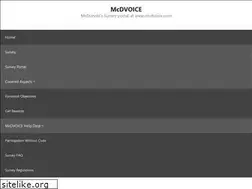 Sites similar to mcdvoice.app