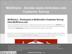Sites similar to mcdvoice.biz