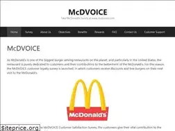 Sites similar to mcdvoice.life