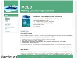 Sites similar to mced-ecology.org