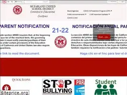 Sites similar to mcfarlandusd.com