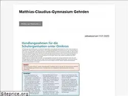 Sites similar to mcg.gehrden.de