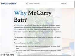 Sites similar to mcgarrybair.com