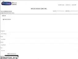 Sites similar to mcgeebuickgmc.com