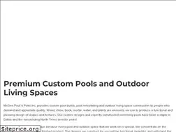 Sites similar to mcgeepool.com