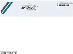 Sites similar to mcgheesauto.com