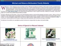 Sites similar to mcgoodwin.net