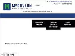 Sites similar to mcgoverncjdrofnewton.com