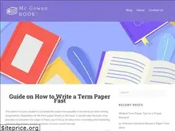 Sites similar to mcgowanbooks.com