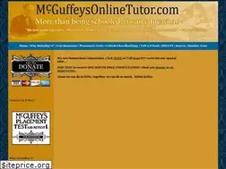 Sites similar to mcguffeysonlinetutor.com
