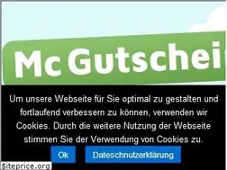 Sites similar to mcgutschein.com