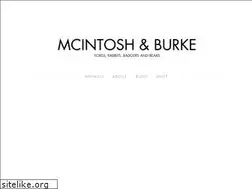 Sites similar to mcintoshandburke.com