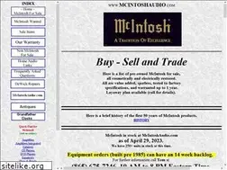 Sites similar to mcintoshaudio.com