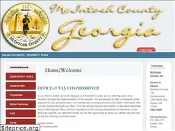 Sites similar to mcintoshcountytax.com