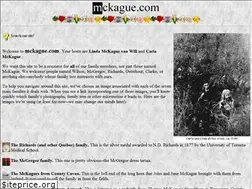 Sites similar to mckague.com