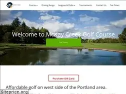 Sites similar to mckaycreekgolf.com