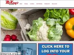 Sites similar to mckaysmarket.com