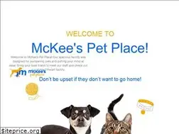 Sites similar to mckeespetplace.com