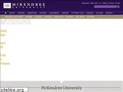 Sites similar to mckendree.edu