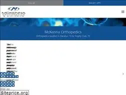 Sites similar to mckennaorthopedics.com