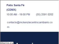 Sites similar to mckenziecentrocambiario.com