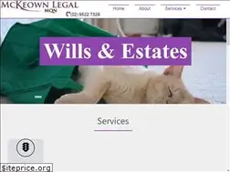 Sites similar to mckeownlegal.com.au
