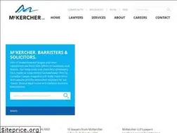 Sites similar to mckercher.ca