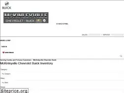 Sites similar to mckinleyvillechevrolet.com