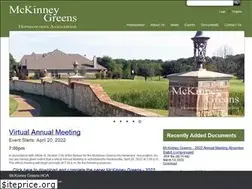 Sites similar to mckinneygreenshoa.com