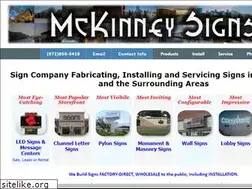 Sites similar to mckinneysign.com