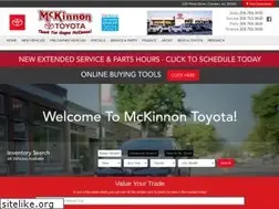 Sites similar to mckinnontoyota.com