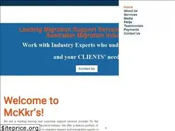 Sites similar to mckkrs.com.au