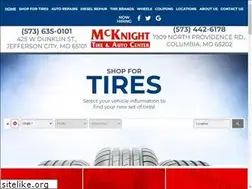Sites similar to mcknighttire.com