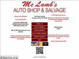 Sites similar to mclambsauto.com