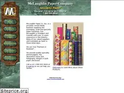 Sites similar to mclaughlinpaper.com